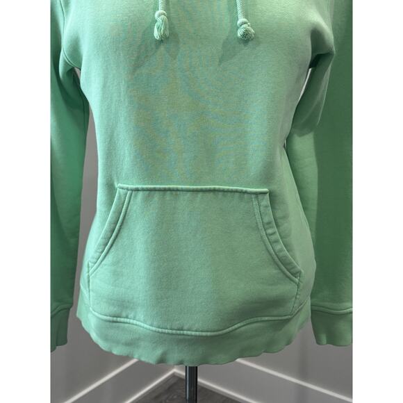 Adidas Women's XS Essential Fleece Mint Green Hoodie Sweatshirt Pullover - Picture 3 of 8